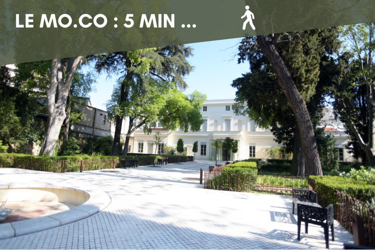 Nouveau - Jungle Montpeul - Clim - Wifi Fibre - Netflix - 5' Du Centre Et Gare - Parking - Loggia - 15' Des Plages 몽펠리에 외부 사진
