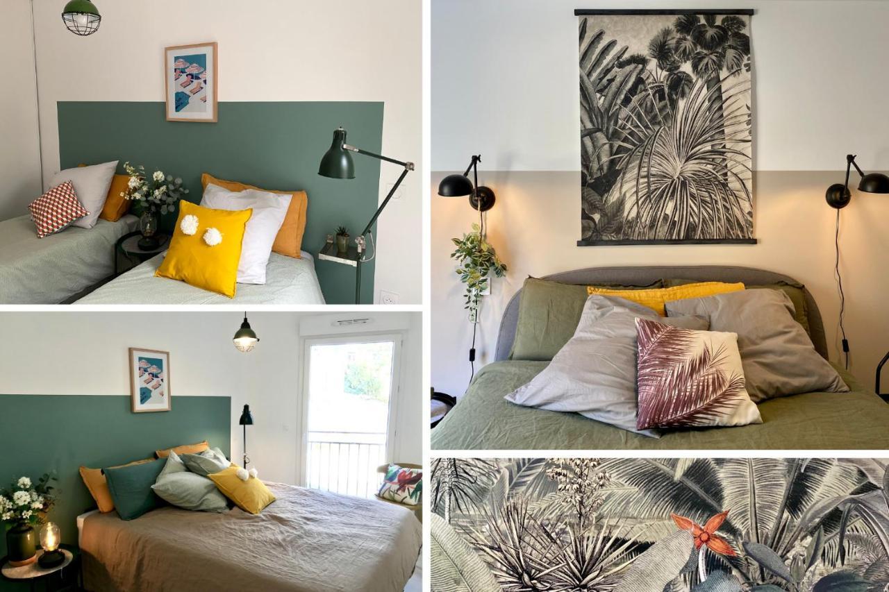 Nouveau - Jungle Montpeul - Clim - Wifi Fibre - Netflix - 5' Du Centre Et Gare - Parking - Loggia - 15' Des Plages 몽펠리에 외부 사진